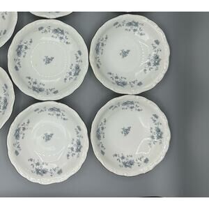 Set of 4 Vintage Johann Haviland Blue Garland Fruit Dessert Sauce Bowls
